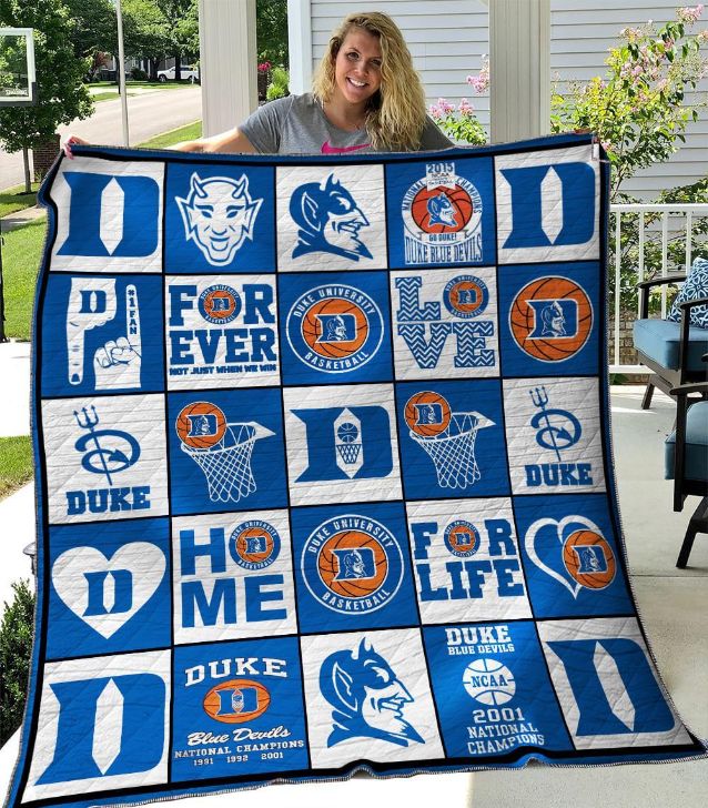 Duke Blue Devils Quilt Bedding Set B200610