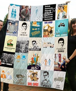 Dumb and Dumber Funny Movie-Inspired Quilt Bedding Set