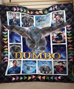 Dumbo Aesthetic Quilt Bedding Set with Quilt Blanket, Perfect Gifts for Baby Shower