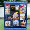 Dumbo Blue Fabric Quilt Bedding Set - Ideal for Disney Fans