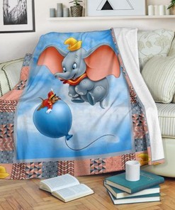 Dumbo Elephant Character Quilt Bedding Set for Baby