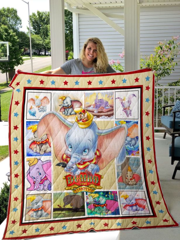 Dumbo Film Collection Quilt Bedding Set