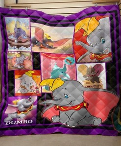 Dumbo Love Collection Quilt Bedding Set - Ideal for Fans of Dumbo