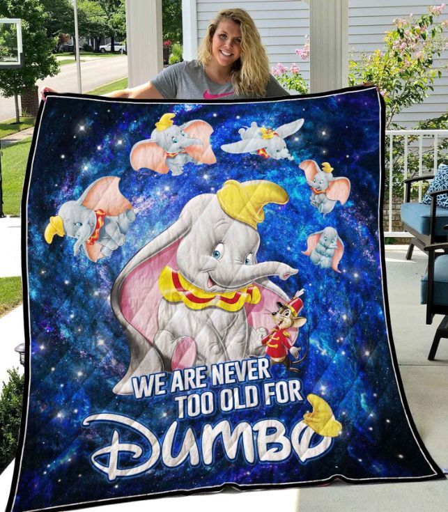 Dumbo Quilt Bedding Set - For Fans of the Baby Elephant with Big Ears