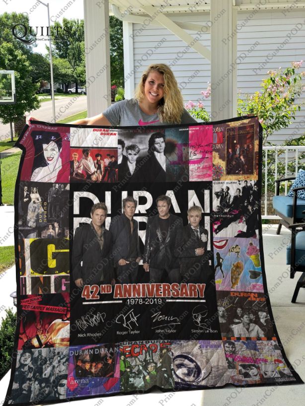 Duran Duran 42nd Anniversary Quilt Bedding Set - Ideal for 80s Music Fans