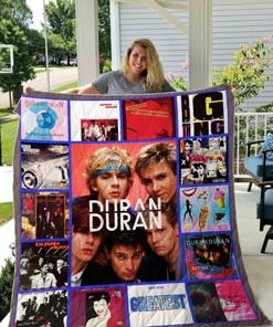 Duran Duran All Season Plus Size Quilt Bedding Set for Music Lovers