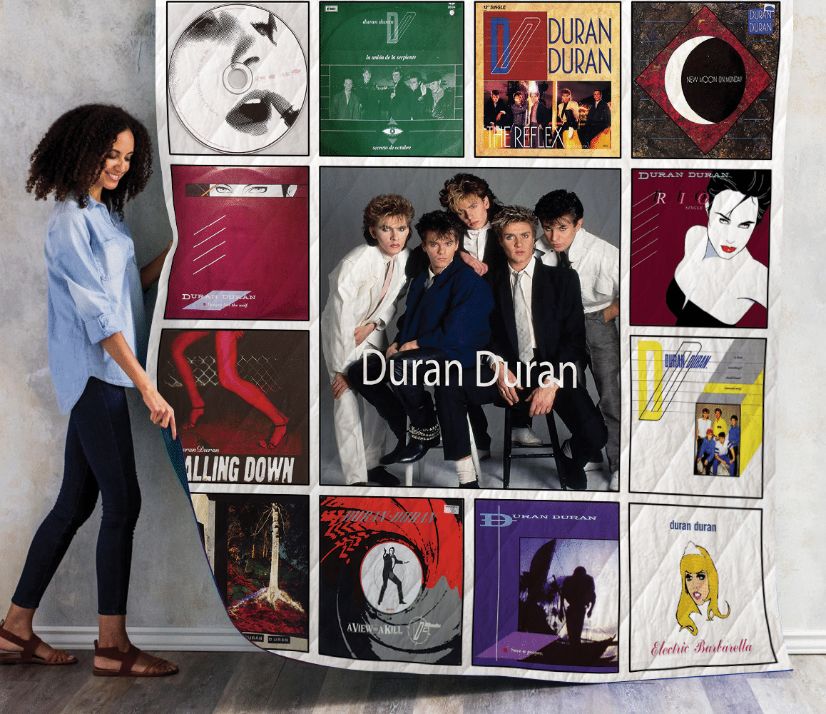 Duran Duran Collection Throws Quilt Bedding Set for Music Lovers