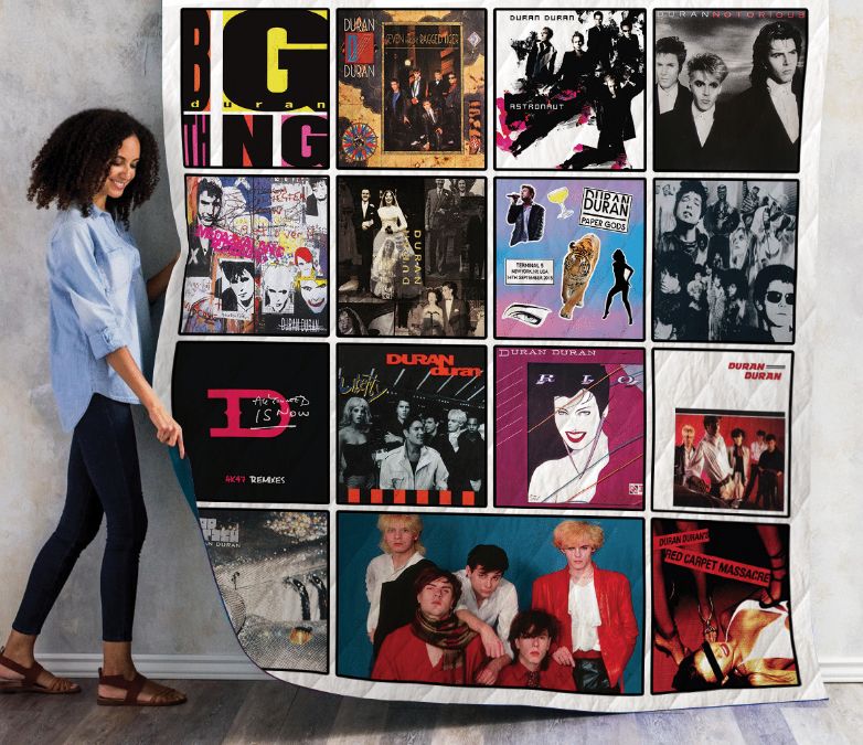 Duran Duran New Quilt Bedding Set for Retro Vibes Fans