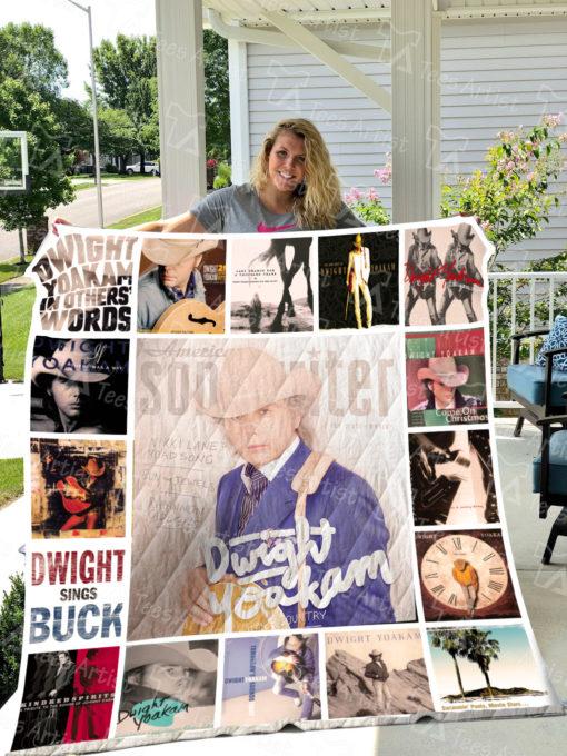 Dwight Yoakam Country Quilt Blanket 0862 - Perfect for Country Music Fans