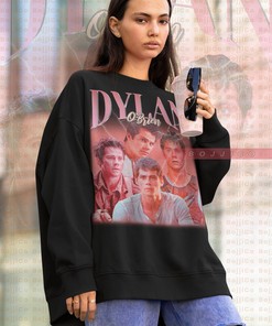 Dylan O'Brien Retro Sweatshirt for Movie Fans | Actor Tribute Tee | Teen Wolf Thomas Maze Dylan Sweatshirt