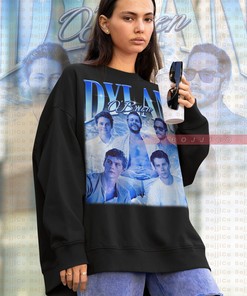 Dylan O'Brien Teen Wolf Homage Sweatshirt - Unisex Vintage Tee for Fans of Movie Shirts for Men
