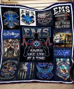 EMS Themed Quilt Blanket TH572 with Keywords