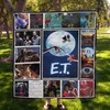 E.T The Extra Terrestrial Collection Quilt Blanket for Fans of E.T.