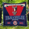 Eagle Scout Quilt Bedding Set with Quilt Blanket