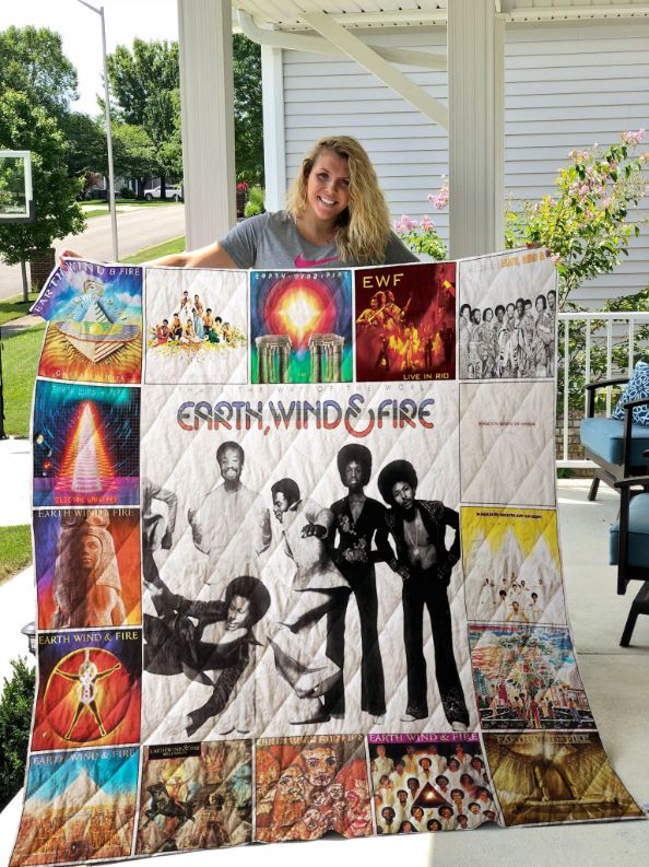 Earth, Wind & Fire Collection Quilt Bedding Set with Full Size Quilt Bed Set