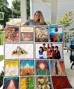 Earth, Wind & Fire Quilt Blanket Funk Music Bedding Set