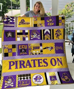 East Carolina PiratesQuilt Blanket - Show Your Team Spirit for College Sports Fans