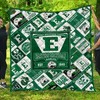 Eastern Michigan Eagles Ncaa Quilt Bedding Set for Teens