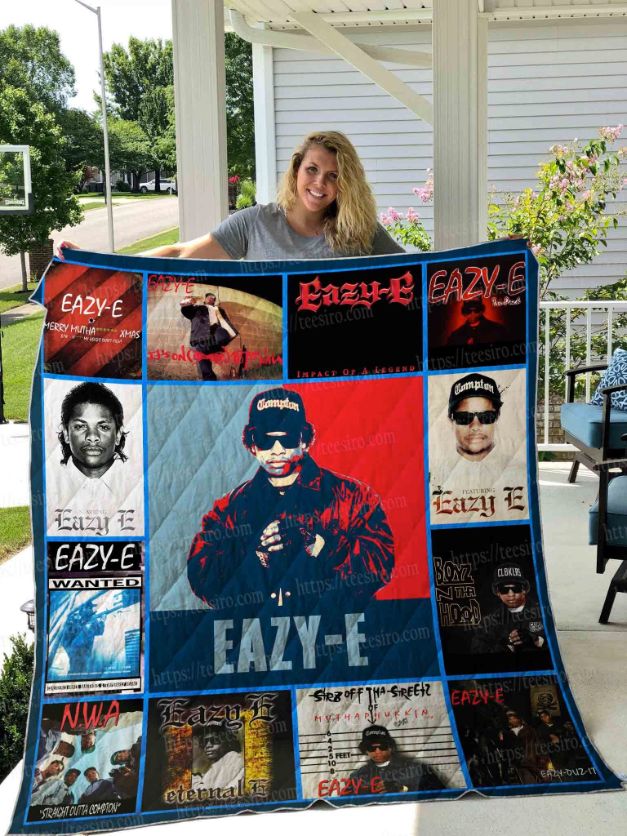 Eazy-E Collection Quilt Blanket - Show your love for Eazy-E with this stylish quilt blanket featuring his image.