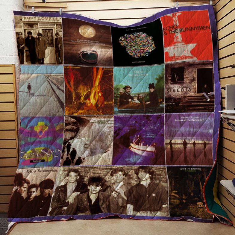 Echo & The Bunnymen Albums Inspired Quilt Bedding Set