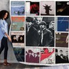 Echo & The Bunnymen Eps Album Collection Quilt Blanket for Alternative Music Fans