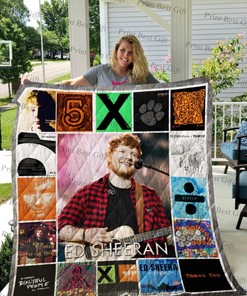 Ed Sheeran Albums Cover Poster Quilt Bedding Set