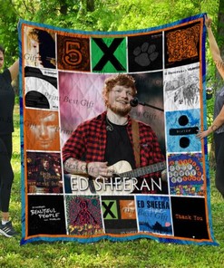 Ed Sheeran Cover Poster Quilt Ver 2 - Personalized Gift for Music Fans