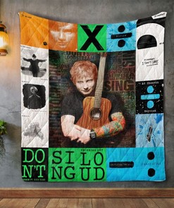 Ed Sheeran Style Collection Quilt Blanket with Unique Design and Comfortable Material