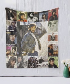 Eddie Rabbitt Quilt Blanket - Unique Gifts for Country Music Fans