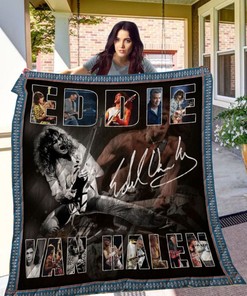Eddie Van Halen Legend Rock Van Halen Quilt Bedding Set with Bed Set for Teens