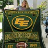 Edmonton Eskimos Quilt Blanket for CFL Fans