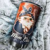 Edmonton Oilers NHL Tumbler - Cat Mom Design Tumbler