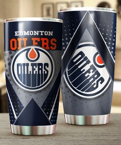 Edmonton Oilers NHL Tumbler: Unique Design Tumbler for NHL Fans, Perfect for Gifting