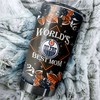 Edmonton Oilers NHL Tumbler - World's Best Mom Deserves the Best Drinkware