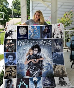Edward Scissorhands Graphics Quilt Bedding Set with Style