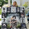 Edward Scissorhands Qoutes Quilt Blanket with Quilt Bedding Set, Perfect Gifts for Movie Lovers
