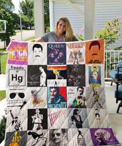 Eeeeeo Live Aid for Fans Freddie Mercury Quilt Bedding Set