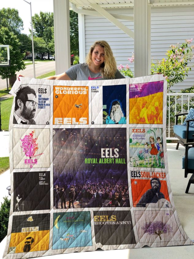 Eels Royal Albert Hall Collection Quilt Bedding Set for Alternative Music Fans