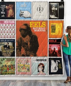Eels Saturday Morning Albums For Fans Collection Quilt Blanket