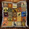 Egyptian Cat Quilt Blanket - A Unique and Beautiful Quilt Bedding Set for Cat Lovers