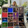 Electric Light Orchestra Elo For Fans Quilt Blanket - Celebrate the music of ELO with this stylish quilt blanket.