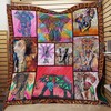 Elegant Elephant on Hippie Quilt Blanket: Be Classy in Comfort