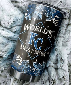 Elegant Kansas City Royals World's Best Mom MLB Tumbler for Awards