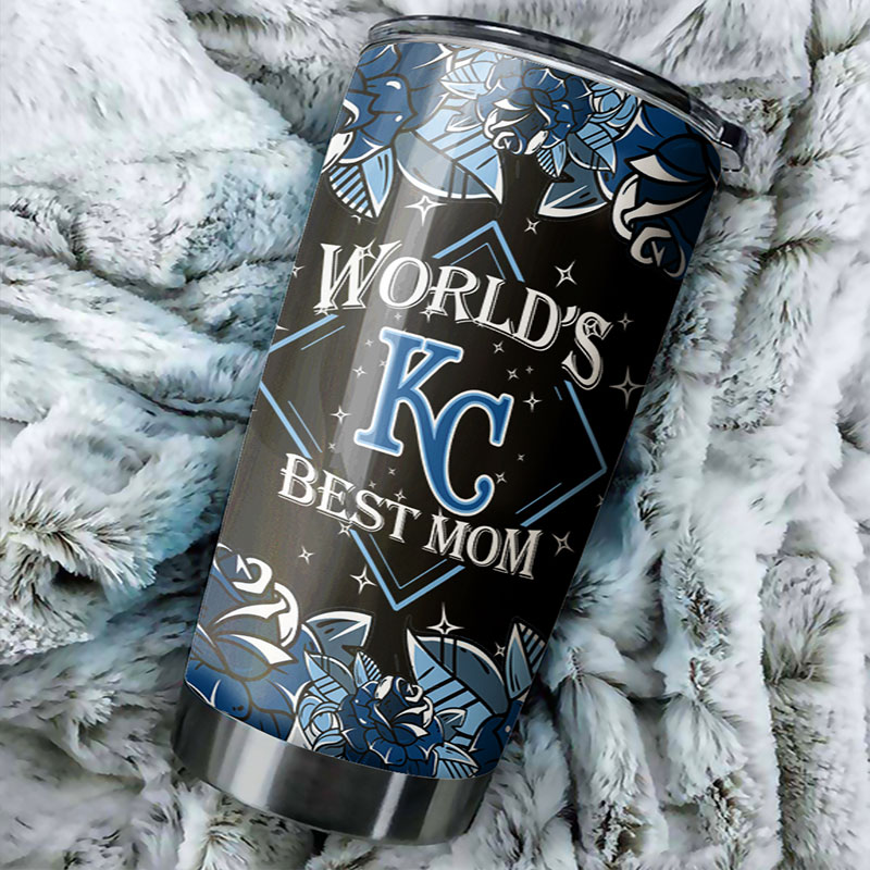 Elegant Kansas City Royals World's Best Mom MLB Tumbler for Awards