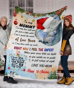 Elephant Blanket: The Perfect Gift for Moms on Their First Christmas