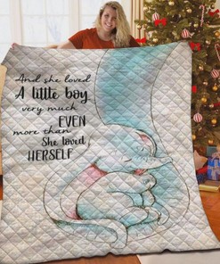 Elephant Family Quilt Bedding Set for Animal Lovers