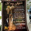 Elephant Fleece Blanket â€“ The Perfect Gift Idea for Moms from Sons