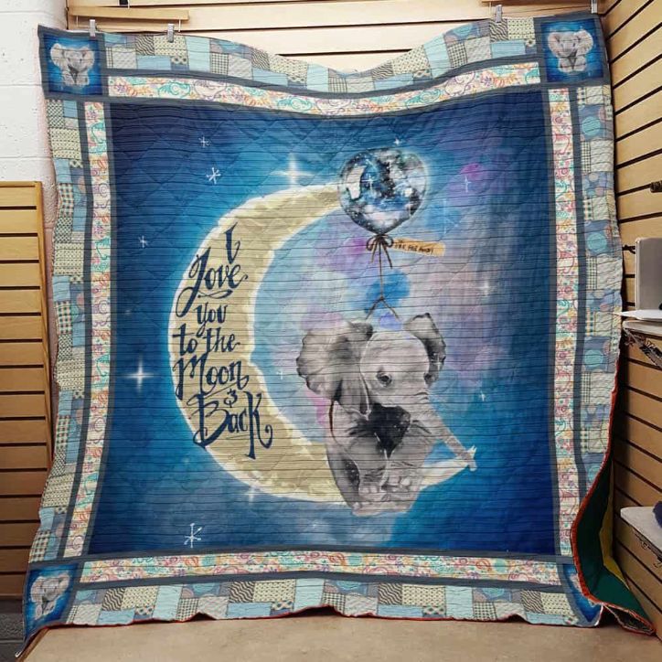Elephant Quilt Blanket for Animal Lovers