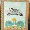 Elephant Together We Make A Family Great Customized Gifts For Birthday Christmas Thanksgiving Quilt Bedding Set