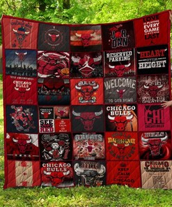 Elevate Your Bedroom with Chicago Bulls Quilt Bedding Set LC1